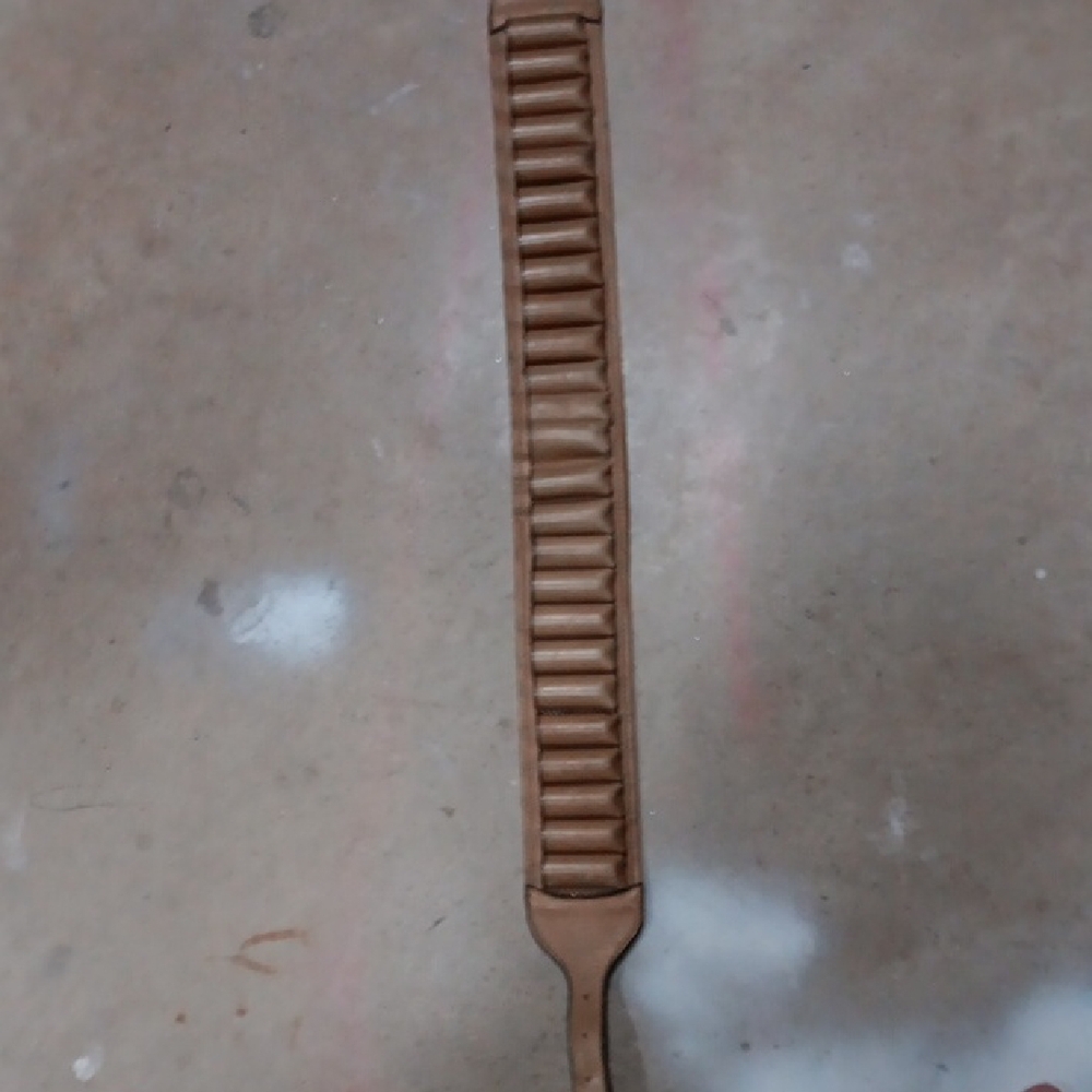 Men's Tan Leather Belt